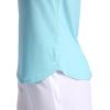 Head Women’s Shadow Stripe Tank Top, Slim Fit, Stretch Lightweight Material(Aquatic)