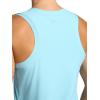 Head Women’s Shadow Stripe Tank Top, Slim Fit, Stretch Lightweight Material(Aquatic)