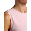 Head Women’s Shadow Stripe Tank Top, Slim Fit, Stretch Lightweight Material(Crystal Rose)