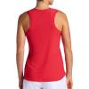 Head Women’s Shadow Stripe Tank Top, Slim Fit, Stretch Lightweight Material(Hibiscus)