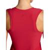 Head Women’s Shadow Stripe Tank Top, Slim Fit, Stretch Lightweight Material(Hibiscus)