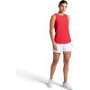 Head Women’s Shadow Stripe Tank Top, Slim Fit, Stretch Lightweight Material(Hibiscus)