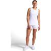 Head Women’s Shadow Stripe Tank Top, Slim Fit, Stretch Lightweight Material(Stark White)