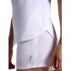 Head Women’s Shadow Stripe Tank Top, Slim Fit, Stretch Lightweight Material(Stark White)