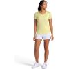 Head Women’s Short Sleeve T-Shirt, Slim Fit, Stretch Lightweight Material, Moisture-Wicking(Lime Sherbet Heather)
