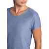 Head Women’s Teammate Crewneck T-Shirt, Slim Fit, Lightweight and Breathable Material(Medieval Blue Heather)