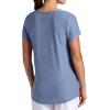 Head Women’s Teammate Crewneck T-Shirt, Slim Fit, Lightweight and Breathable Material(Medieval Blue Heather)