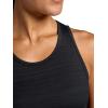 Head Women’s Teammate Stripe Tank Top, Relaxed Fit, Stretch Midweight Material(Black)