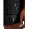 Head Women’s Teammate Stripe Tank Top, Relaxed Fit, Stretch Midweight Material(Black)