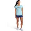 Head Women’s Tennis Graphic Crewneck T-Shirt, Relaxed Fit, Lightweight and Breathable Cotton-Poly Material(Aquatic-tennis Club)