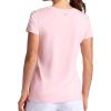 Head Women’s Tennis Graphic Crewneck T-Shirt, Relaxed Fit, Lightweight and Breathable Cotton-Poly Material(Crystal Rose-crossed Racquets)