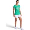 Head Women’s Tennis Graphic Crewneck T-Shirt, Relaxed Fit, Lightweight and Breathable Cotton-Poly Material(Holly Green)