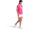 Head Women’s Tennis Graphic Crewneck T-Shirt, Relaxed Fit, Lightweight and Breathable Cotton-Poly Material(Proud Pink)