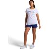 Head Women’s Tennis Graphic Crewneck T-Shirt, Relaxed Fit, Lightweight and Breathable Cotton-Poly Material(Stark White-tennis Club)