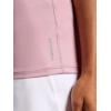 Head Women’s Umpire Bra Tank Top, Slim Fit, Stretch Lightweight Material, Built-in Bra(Mauve Shadows)