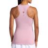 Head Women’s Umpire Bra Tank Top, Slim Fit, Stretch Lightweight Material, Built-in Bra(Mauve Shadows)