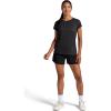 Head Women’s Victory Classic Short Sleeve Crewneck T-Shirt, Standard Fit, Stretch Lightweight Material(Black)