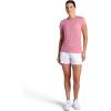 Head Women’s Victory Classic Short Sleeve Crewneck T-Shirt, Standard Fit, Stretch Lightweight Material(Fox Glove)