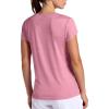 Head Women’s Victory Classic Short Sleeve Crewneck T-Shirt, Standard Fit, Stretch Lightweight Material(Fox Glove)