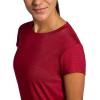 Head Women’s Victory Classic Short Sleeve Crewneck T-Shirt, Standard Fit, Stretch Lightweight Material(Rhubarb)
