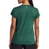 Head Women’s Victory Classic Short Sleeve Crewneck T-Shirt, Standard Fit, Stretch Lightweight Material(Trekking Green)
