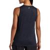 Head Women’s Victory Marled Tank Top, Relaxed Fit, Stretch Lightweight Material(Black Heather)