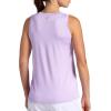 Head Women’s Victory Marled Tank Top, Relaxed Fit, Stretch Lightweight Material(Lavendula Heather)