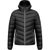 HEAD Men’s Daxton Lightweight Down Jacket – Packable Ripstop, Ultra-Light Warmth, Regular Fit(Black)