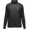HEAD Men’s Dolomiti FZ Midlayer Jacket – PrimaLoft® ThermoPlume®, Hybrid Insulation, Stretch Comfort(Black)