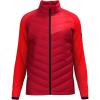 HEAD Men’s Dolomiti FZ Midlayer Jacket – PrimaLoft® ThermoPlume®, Hybrid Insulation, Stretch Comfort(Red Chilli)