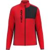 HEAD Men’s Martin Full Zip Midlayer – Power Stretch®, Quick-Dry Performance, Regular Fit(Red Black)