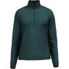 HEAD Men’s Marty Half Zip Ski Midlayer – Stretch Performance Fleece, Regular Fit, Après Ski & On-Mountain Layer(Dark Teal Black)