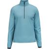 HEAD Men’s Marty Half Zip Ski Midlayer – Stretch Performance Fleece, Regular Fit, Après Ski & On-Mountain Layer(Sky Blue Dark Teal)