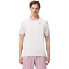 HEAD Men’s Performance Tech Polo Shirt – Moisture Wicking Athletic Polo with Breathable Mesh Panels and Stretch Comfort(White)