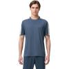 HEAD Men’s Play Tech T-Shirt – Lightweight Moisture-Wicking Athletic Tennis Shirt(Navy)