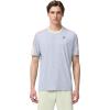 HEAD Men’s Play Tech T-Shirt – Lightweight Moisture-Wicking Athletic Tennis Shirt(Slate)