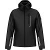 HEAD Men’s Supershape Insulated Ski Jacket – Waterproof, Stretch Fabric, Detachable Hood & Snow Gaiter – Black, 3XL (58)