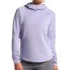 HEAD Women’s Cowl Hooded Raglan Sweatshirt, Slim Fit, Soft Heavyweight Faux Fur Polyester Fleece(Heirloom Lilac)