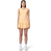 HEAD Women’s Move Performance Skort – Moisture-Wicking Stretch Athletic Skirt with Built-in Shorts & High-Waist Fit(Apricot)