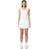 HEAD Women’s Move Performance Skort – Moisture-Wicking Stretch Athletic Skirt with Built-in Shorts & High-Waist Fit(White)