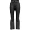 HEAD Women’s Performance Jet Pant – Softshell Ski Pant, 4-Way Stretch, High Waist Slim Fit, Snow Gaiters(Black)