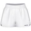 HEAD Women’s Play Performance Athletic Shorts – Moisture Wicking Stretch Tennis Shorts with Pockets(White)