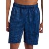 Head Men’s Anchor Short, Standard Fit, Lightweight, Performance Interlock Stretch with Heathered Texture(Navy)