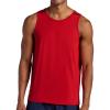 Head Men’s Doubles Hypertek Performance Scoopneck Tanktop, Relaxed Fit, Moisture-Wicking Cool Touch Material(True Red)