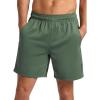 Head Men’s Elevate Essence Short, Standard Fit, 7” Inseam, Stretch Midweight Micro Pique Scuba Material(Duck Green)
