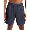 Head Men’s Elevate Essence Short, Standard Fit, 7” Inseam, Stretch Midweight Micro Pique Scuba Material(Ebony)