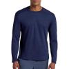 Head Men’s Guard Long Sleeve Crewneck Top, Relaxed Fit, Stretch Midweight Material(Navy Heather)