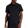 Head Men’s Mastery Polo Shirt, Standard Fit, Stretch Midweight Material(Black)