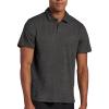 Head Men’s Net Point Polo Shirt, Standard Fit, Lightweight Performance Pique Material(Charcoal Heather)