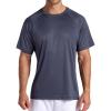 Head Men’s Overgrip Short Sleeve Crewneck T-Shirt, Standard Fit, Stretch Lightweight Material(Cool Grey)
